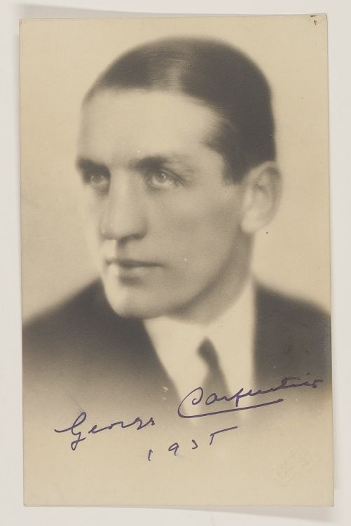 (Georges, 1894-1975, French World Champion Boxer) — Sophie Dupré Autographs