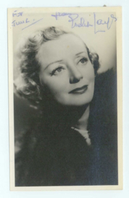 (Evelyn, 1900-1996, Musical Comedy Star) — Sophie Dupré Autographs