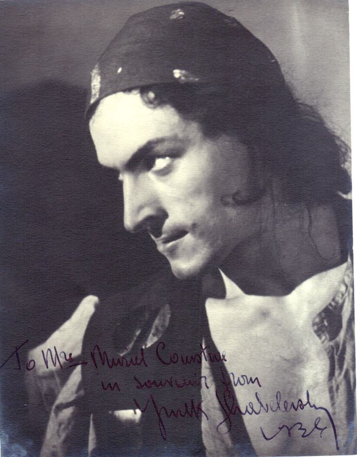 (Yurek, b.1911, Polish American Dancer) — Sophie Dupré Autographs