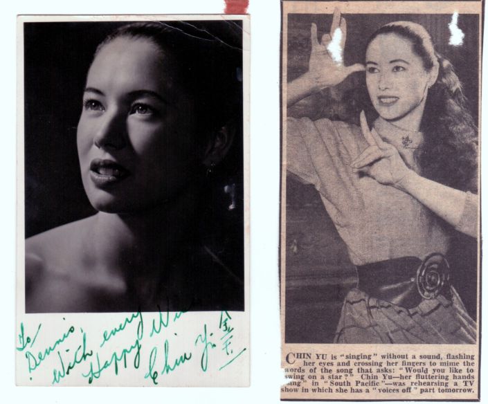 (Chin, Chinese Actress) — Sophie Dupré Autographs