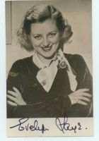 (Evelyn, 1900-1996, Musical Comedy Star) — Sophie Dupré Autographs