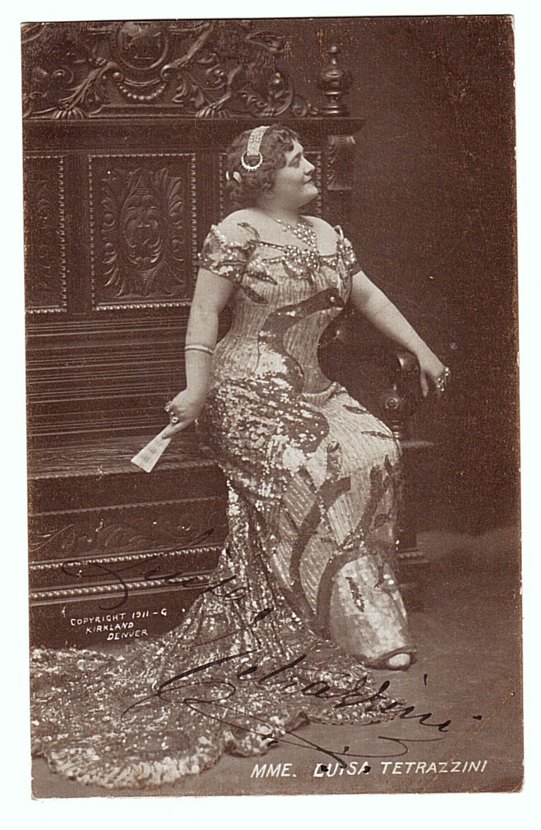 (Luisa, 1871-1940, Italian Soprano) — Sophie Dupré Autographs