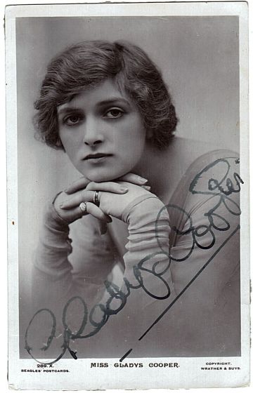 (Gladys, 1889-1971, British Actress) — Sophie Dupré Autographs