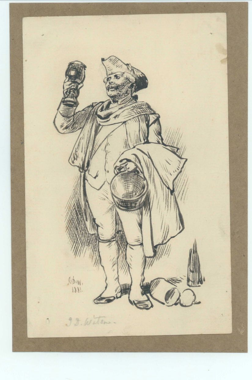 (John Dawson, 1832-1892, Artist, Book Illustrator) — Sophie Dupré Autographs