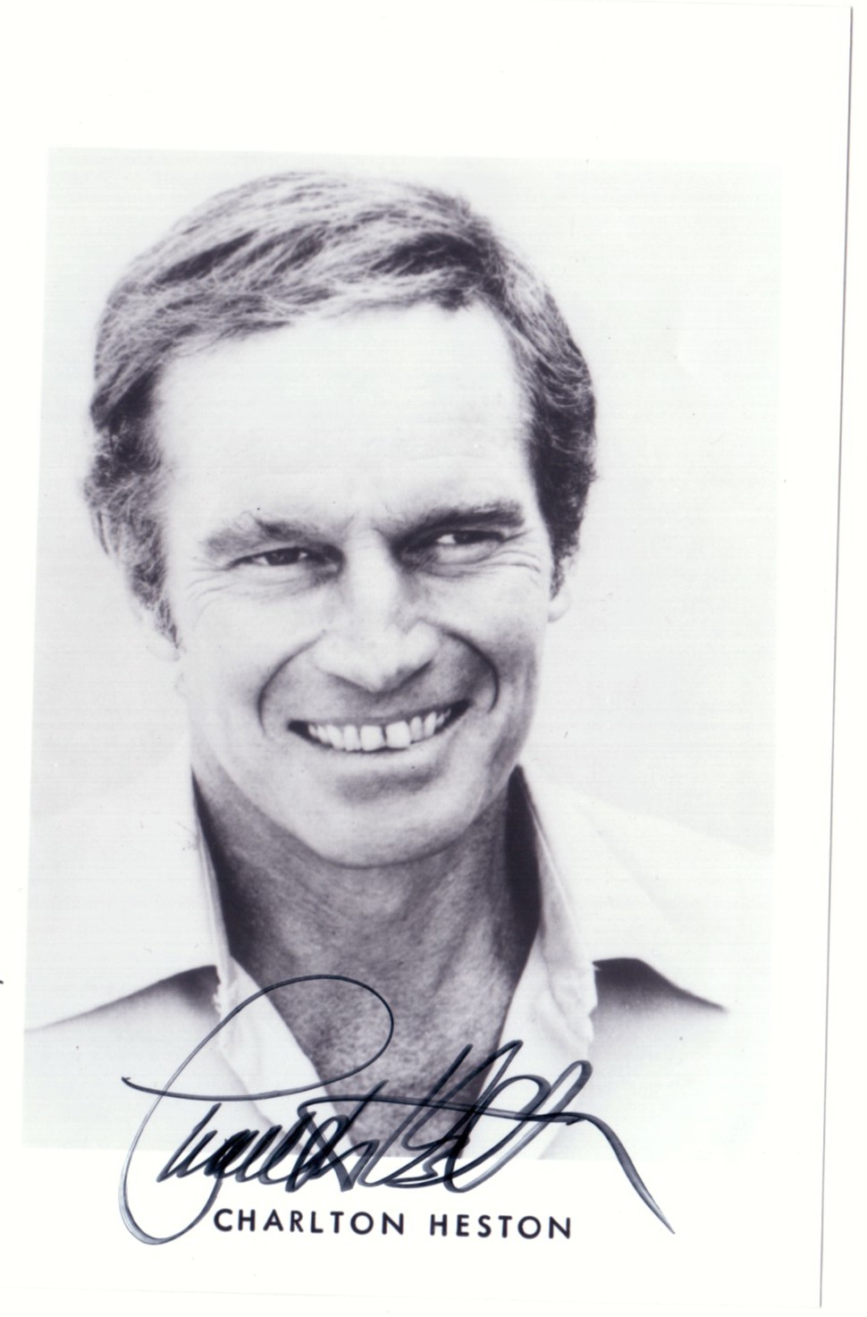 (Charlton, 1924-2008, American Actor and Political Activist) — Sophie Dupré Autographs