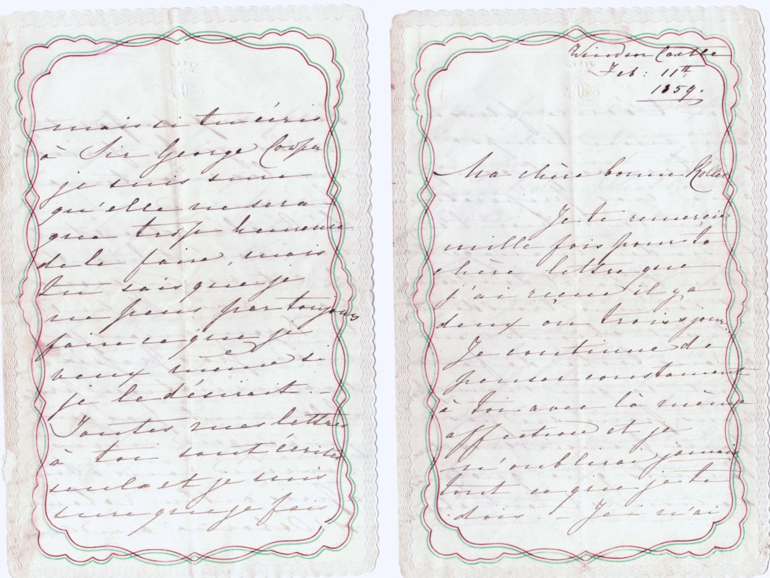 (Maud Mary, 1843-1878, Princess, Daughter of Queen Victoria, wife of Ludwig IV, Grand Duke of Hesse & mother of Alexandra Feodorovna Empress of Russia) — Sophie Dupré Autographs