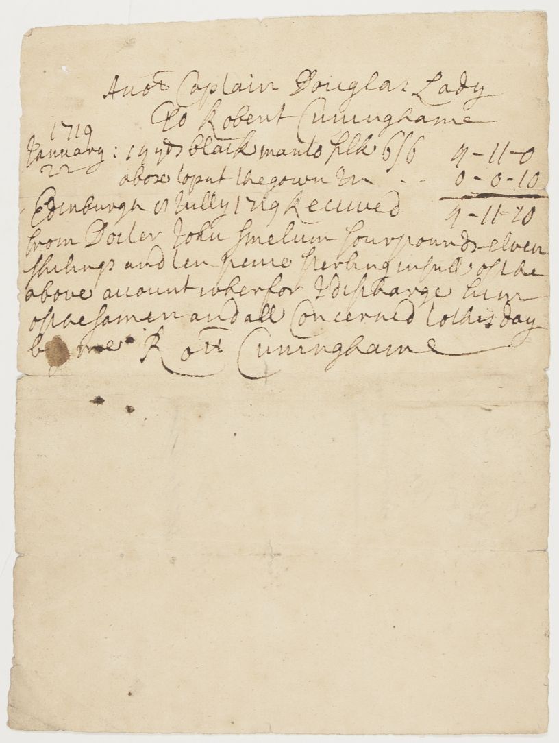 (Robert, of Edinburgh, Draper) — Sophie Dupré Autographs