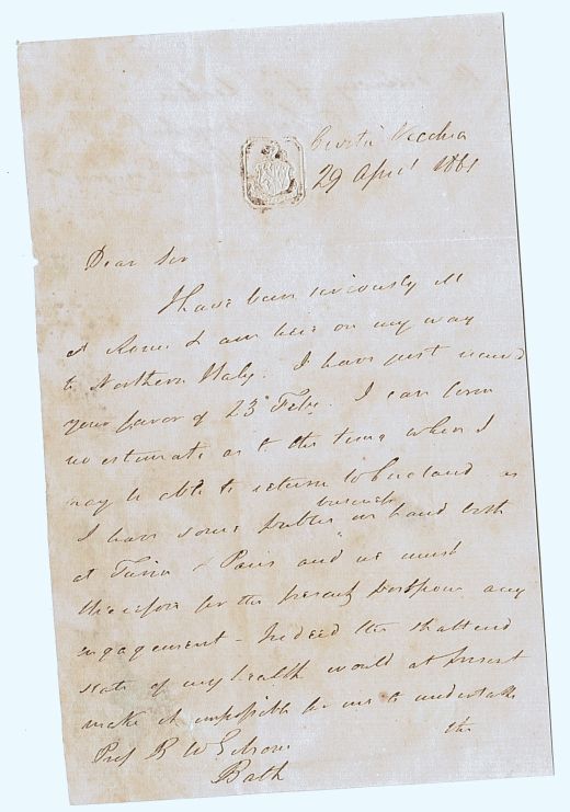 (Sir John, 1792-1872, M.P., F.R.S., Linguist, Governor and Ambassador, opened up trade with King Mongkut of Siam, favourite pupil of Jeremy Bentham) — Sophie Dupré Autographs