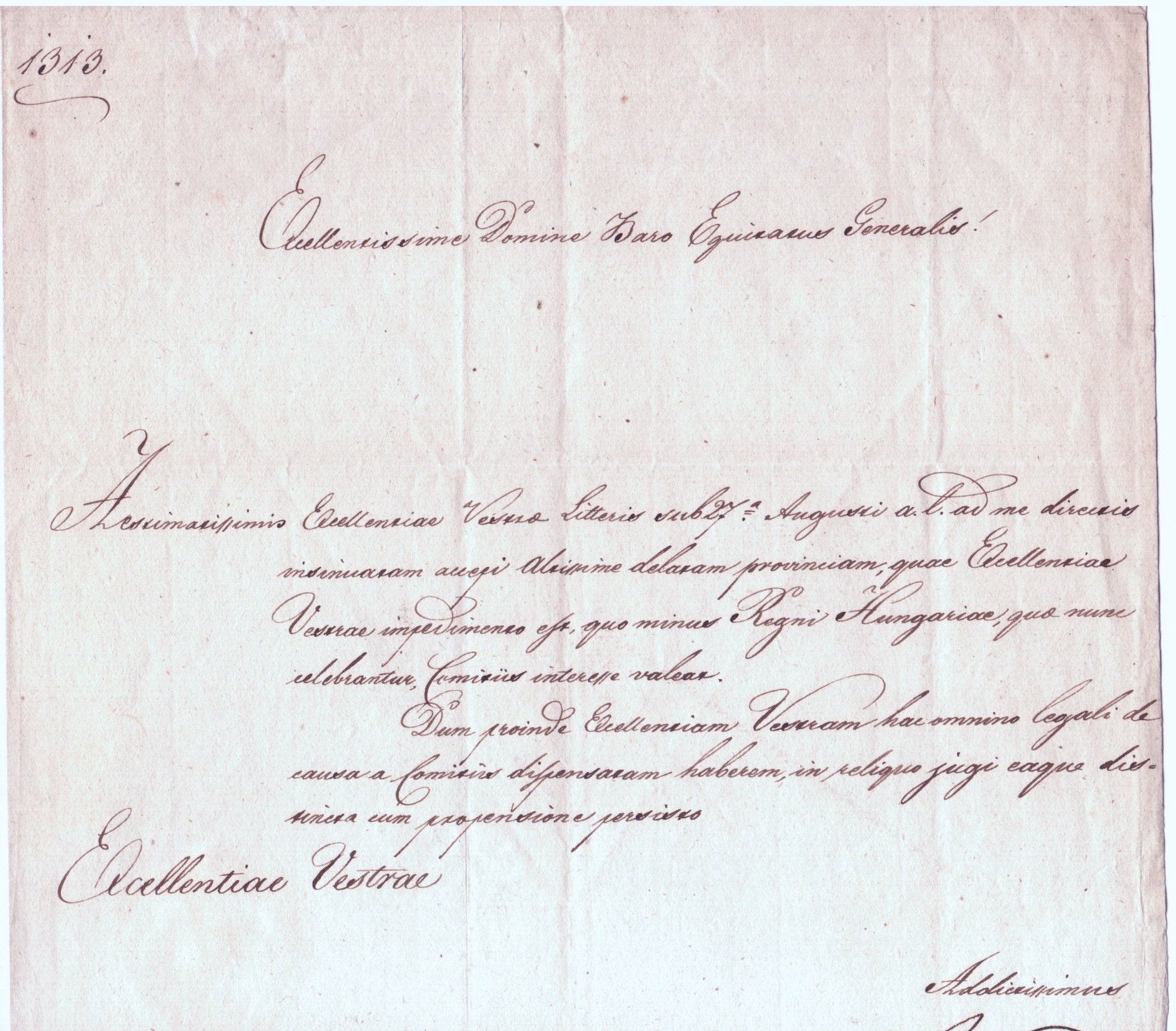(Archduke, 1776-1847, Palatine of Hungary from 1795) — Sophie Dupré Autographs