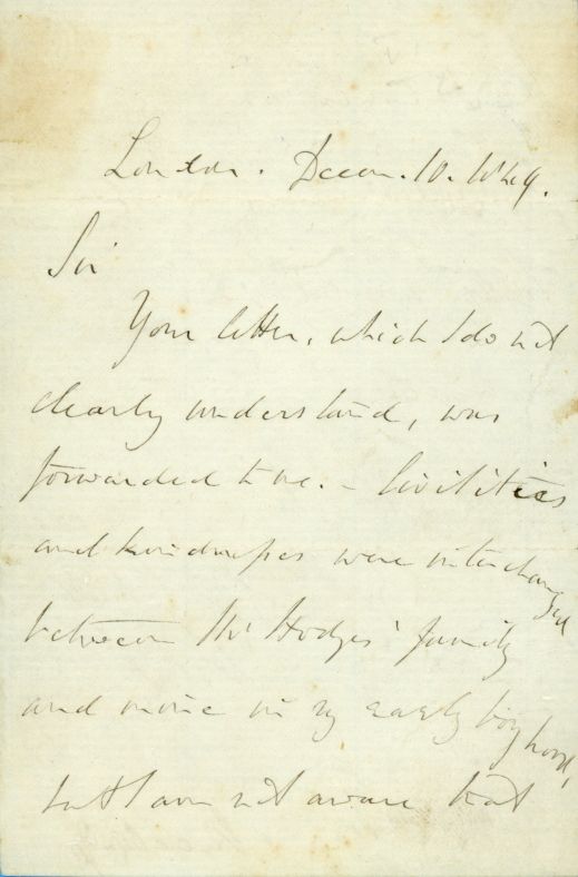 (William Charles, 1793-1873, Actor) — Sophie Dupré Autographs