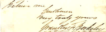 (George Charles Grantley Fitzhardinge, M.P., 1800-1881, Writer, 6th son of the 5th Earl of) — Sophie Dupré Autographs