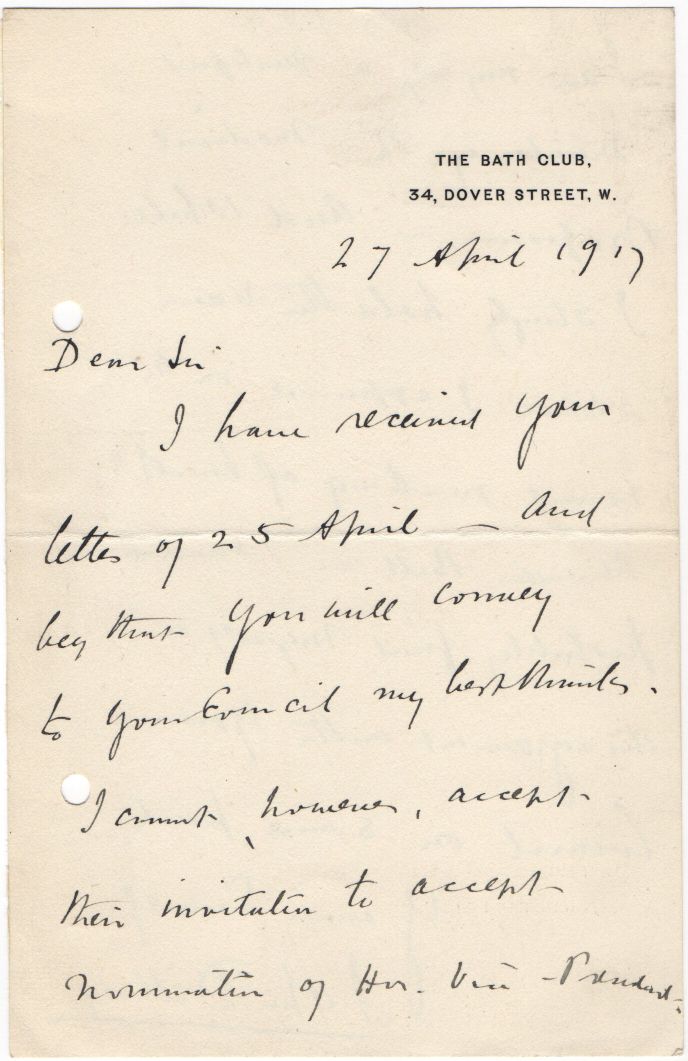 (Dr. John, 1851-1927, M.P., Chairman of the Irish Nationalist Party, 1918) — Sophie Dupré Autographs
