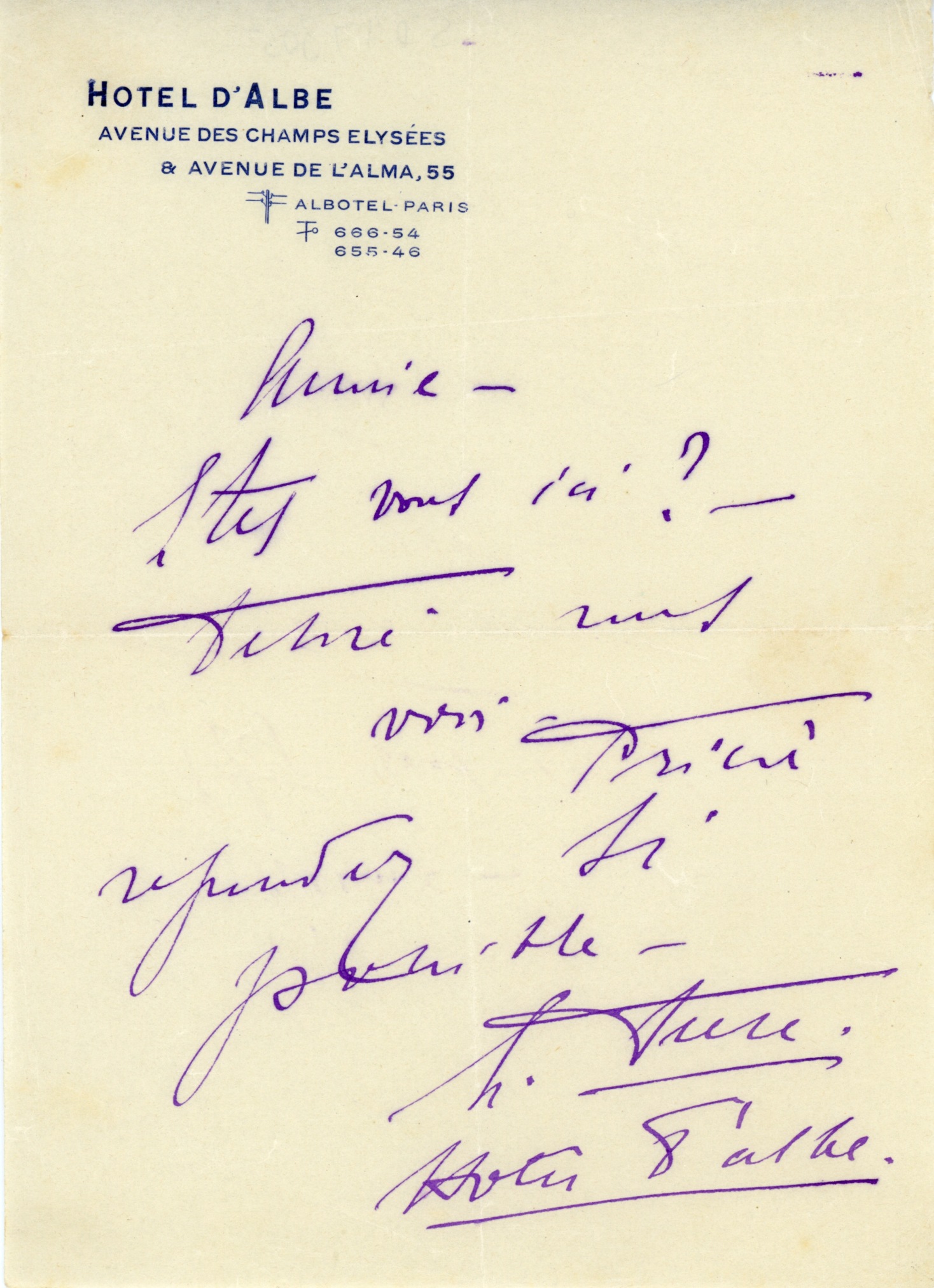 (Eleonora, 1858-1924, Italian Actress) — Sophie Dupré Autographs