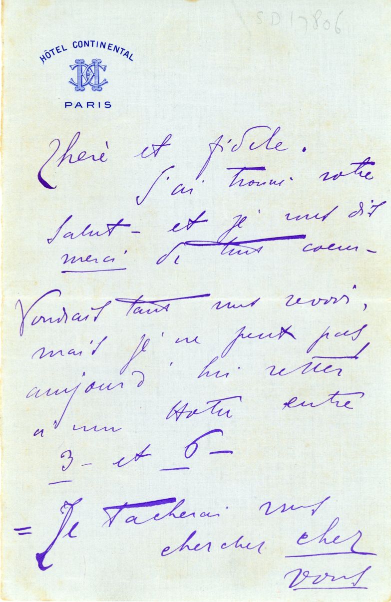 (Eleonora, 1858-1924, Italian Actress) — Sophie Dupré Autographs