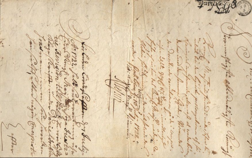 (Nicodemus the younger, 1654-1728, Swedish Architect and Royal Councillor) — Sophie Dupré Autographs