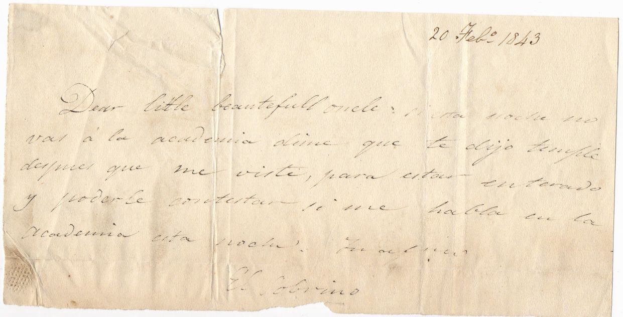 (1811-1875, Infante of Spain and Portugal, great-grandson of Carlos III and of Maria I) — Sophie Dupré Autographs