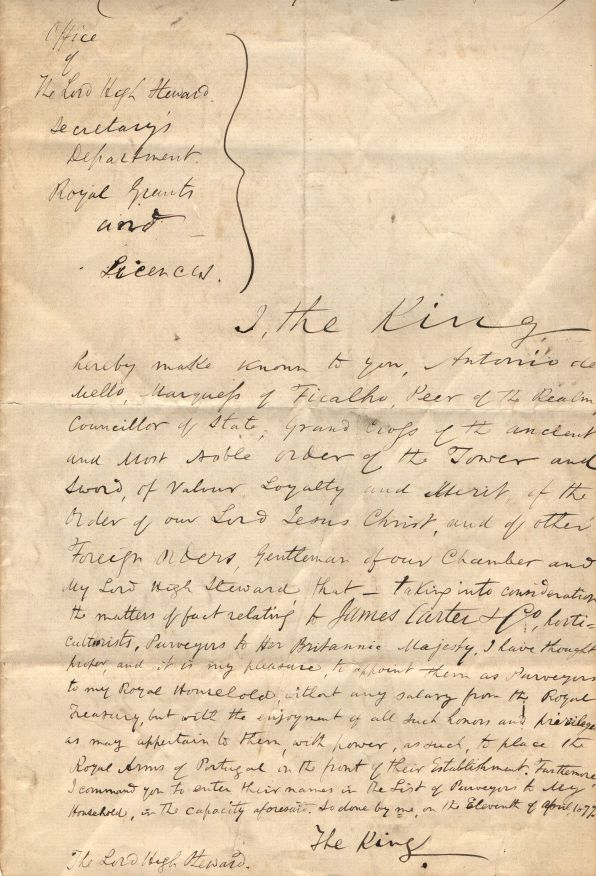 (1838-1889, from 1861 King of Portugal) — Sophie Dupré Autographs