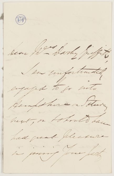 (Sir William Fenwick, 1800-1883, M.P., Defender of Kars, Governor of Nova Scotia and of Gibraltar) — Sophie Dupré Autographs