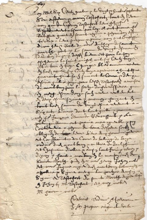 (Estienne and his son Marin, of Le Buis-les-Baronnies, southern Dauphiné, now in Drôme) — Sophie Dupré Autographs