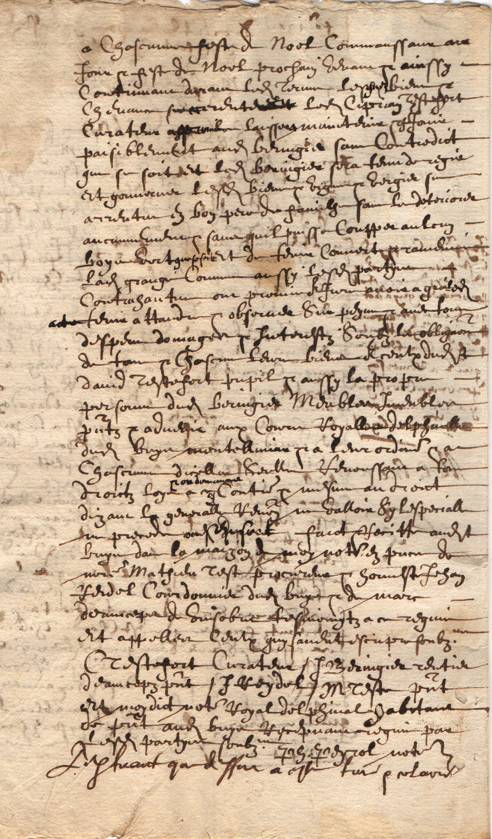(Ciprian, gentleman, of Le Buis-les-Baronnies, southern Dauphiné, now in Drôme) — Sophie Dupré Autographs