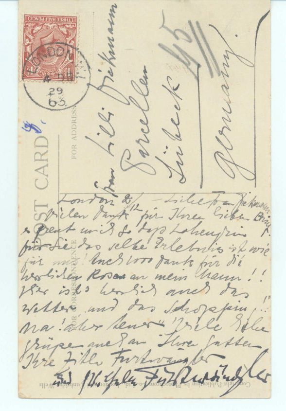 (Wilhelm, 1886-1954, German Conductor) — Sophie Dupré Autographs