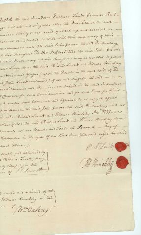 Collection of 12 documents, 1764-1803, from the office of Thomas Hinckley, — Sophie Dupré Autographs