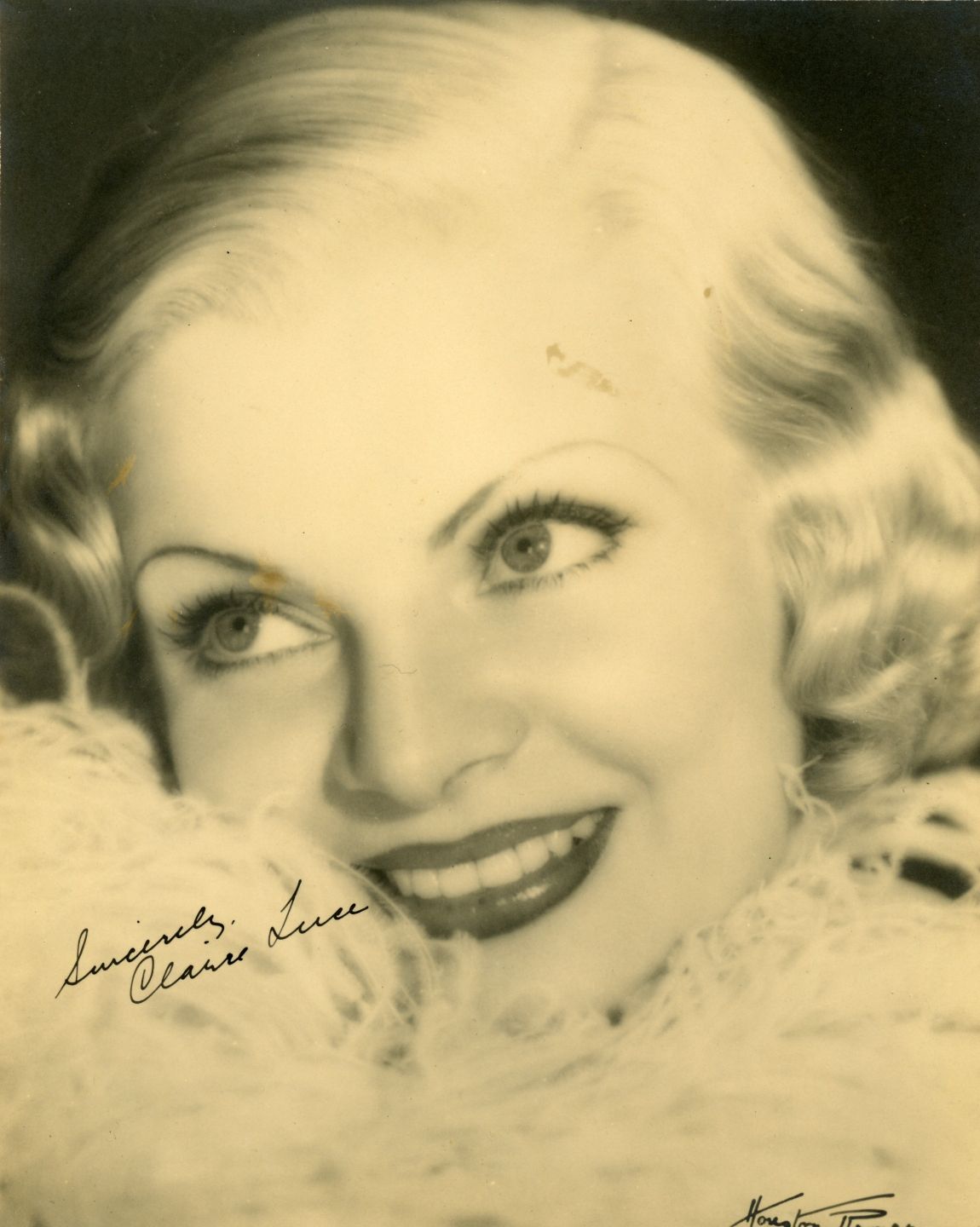 (Claire, 1903-1987, American Authoress and Playwright, wife of Henry Luce the Americn Ambassador to Italy) — Sophie Dupré Autographs