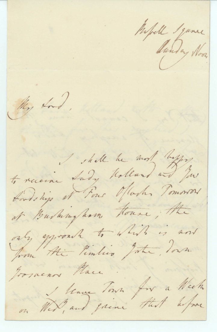 (Sir Thomas, 1769-1830, Portrait Painter, President of the Royal Academy) — Sophie Dupré Autographs