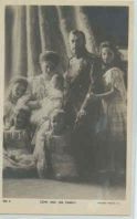 (1868-1918, Tsar of Russia from 1894, Assasinated after the Revolution), ALEXANDRA FEODOROVNA (1872-1918, the Tsarina) with their children OLGA (1895-1918, Grand Duchess), TATIANA (1897-1918), MARIA (1899-1918), ANASTASIA(1901-1918) & ALEXEI (1904-1918, The Tsarevitch)] — Sophie Dupré Autographs