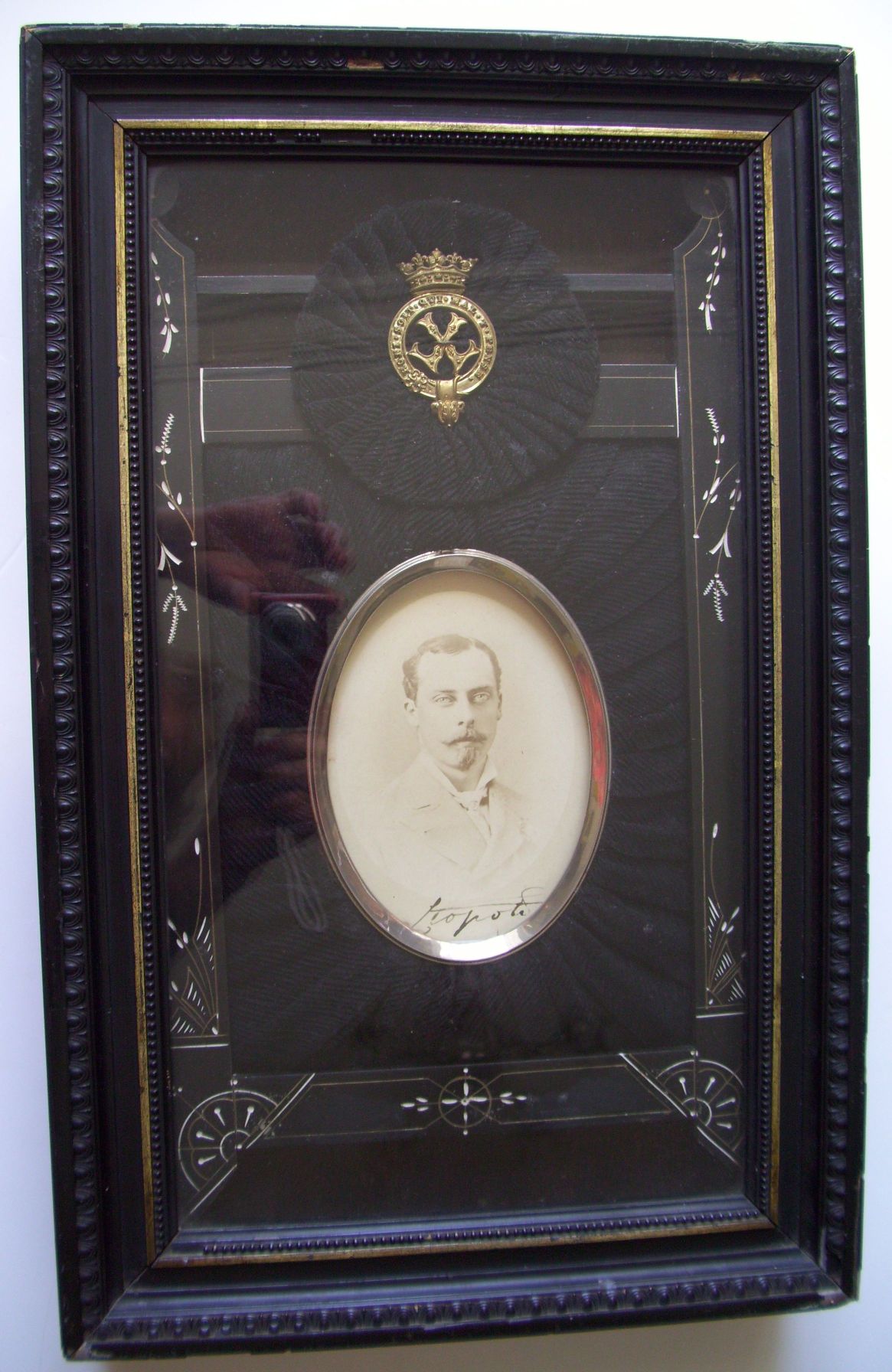(George Albert, 1853-1884, 4th Son of Queen Victoria, Duke of Albany, a haemophiliac, died after an accident on 28th March in Cannes) — Sophie Dupré Autographs