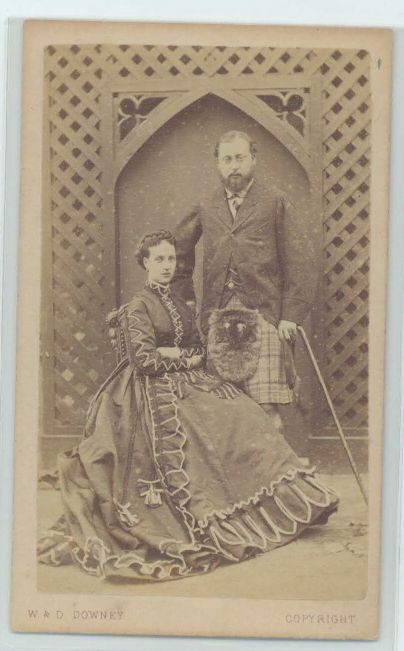 (1841-1910, King of Great Britain) & ALEXANDRA (of Denmark, 1844-1925, his Queen)] — Sophie Dupré Autographs