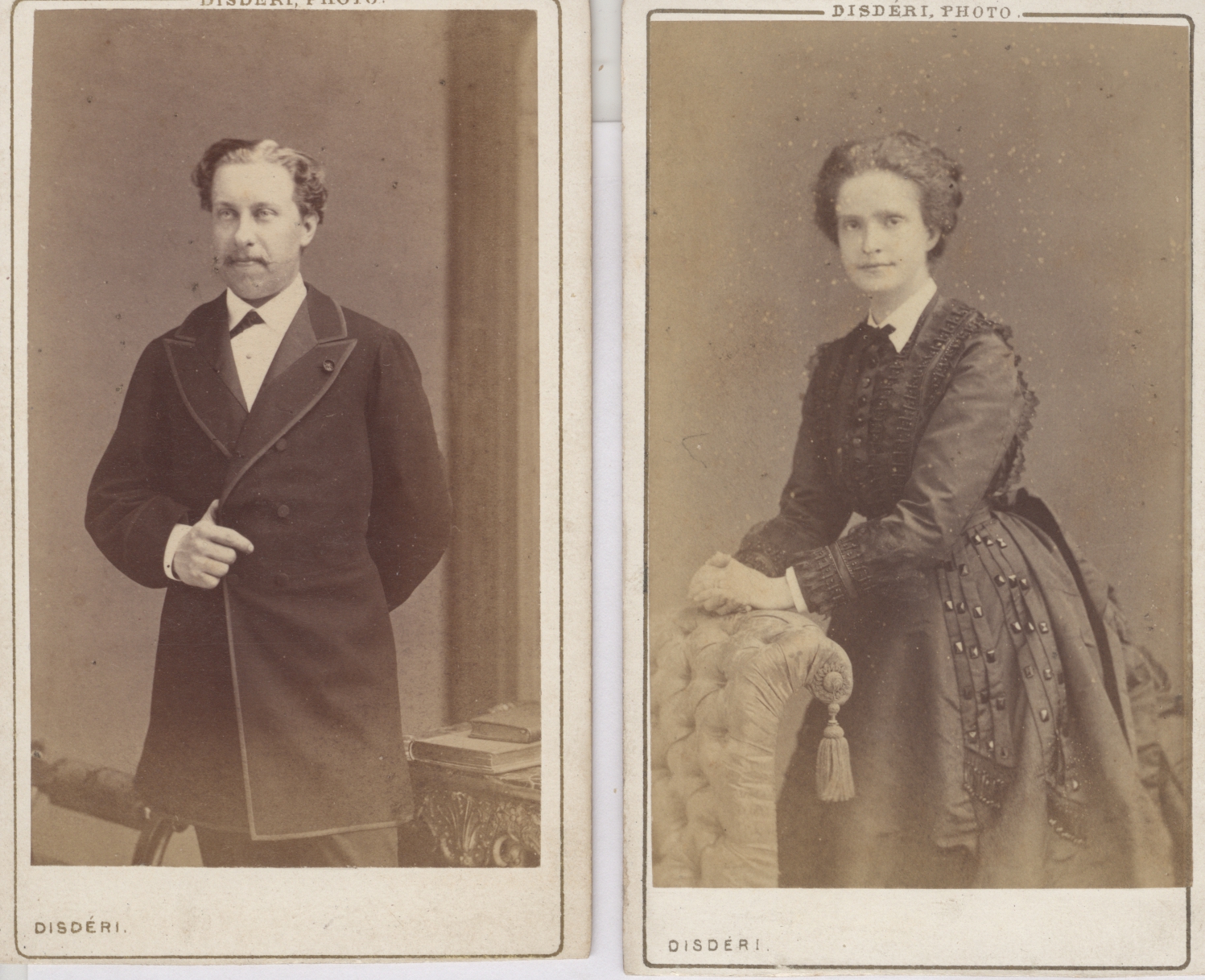 (1838-1889, from 1861 King of Portugal) & his queen MARIA (1847-1911)] — Sophie Dupré Autographs
