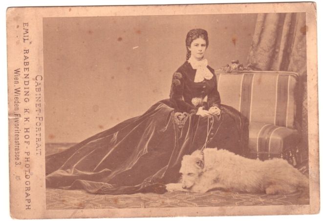 (1837-1898, Empress of Austria, wife of Franz Joseph I, nicknamed 'Sisi' or 'Sissi')] — Sophie Dupré Autographs