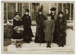 (of Denmark, 1844-1925), and her daughter LOUISE (1867-1931, Princess Royal) VICTORIA ALEXANDRA (1868-1935, Princess) & MAUD (1869-1938, Queen of Norway)] — Sophie Dupré Autographs