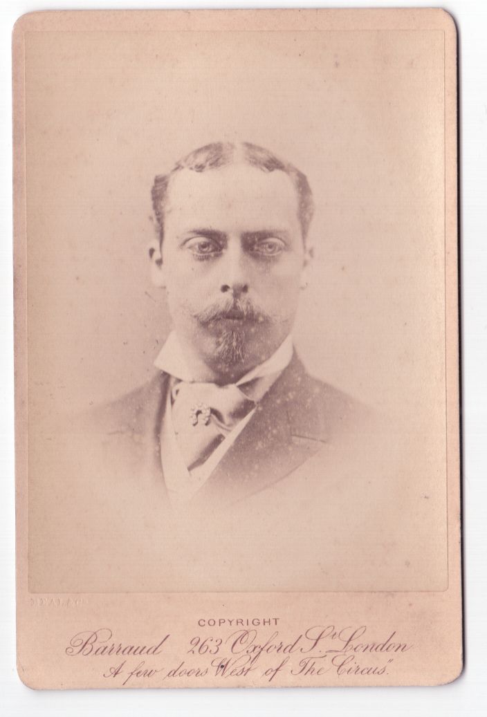 (George Albert, 1853-1884, 4th Son of Queen Victoria, Duke of Albany, a haemophiliac, died after an accident on 28th March in Cannes)] — Sophie Dupré Autographs