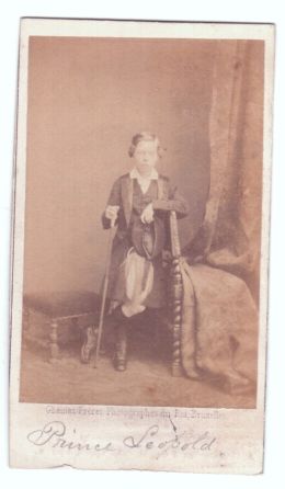 (George Albert, 1853-1884, 4th Son of Queen Victoria, Duke of Albany, a haemophiliac, died after an accident on 28th March in Cannes)] — Sophie Dupré Autographs