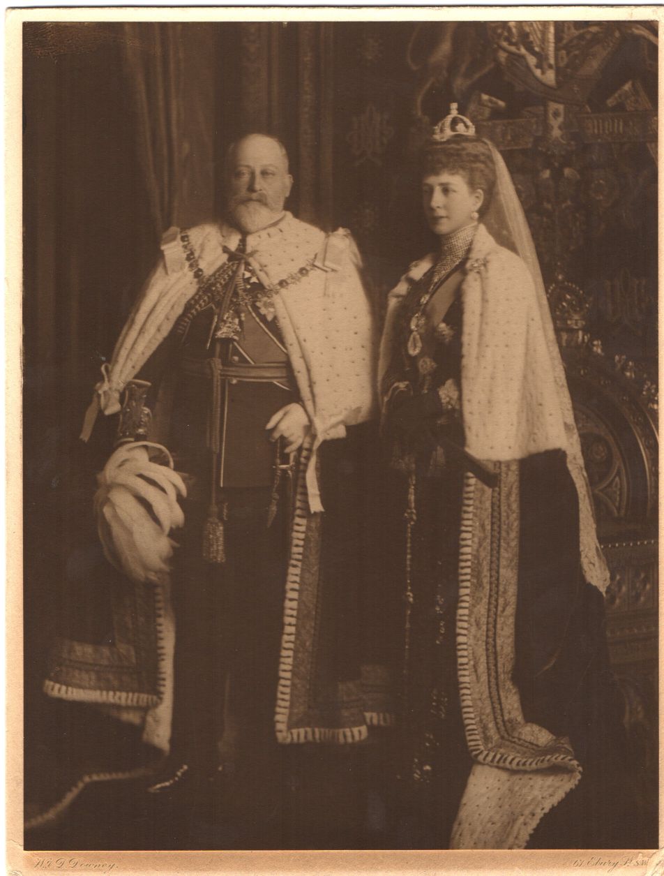 (1841-1910, King of Great Britain) & ALEXANDRA (of Denmark, 1844-1925, his Queen)] — Sophie Dupré Autographs