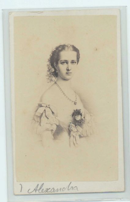 (of Denmark, 1844-1925, Queen of Edward VII)] — Sophie Dupré Autographs