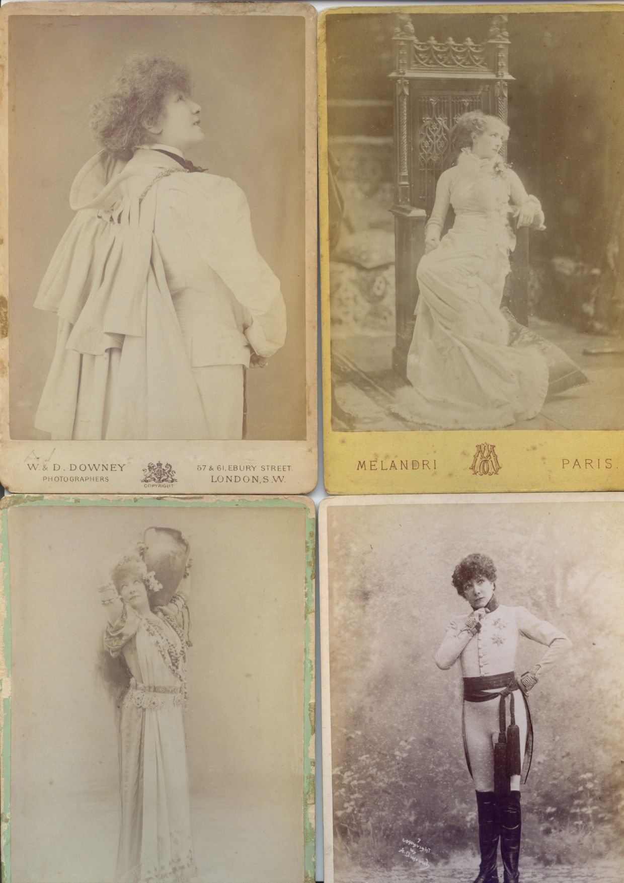 (Sarah, 1844-1923, 'The Divine Sarah')] — Sophie Dupré Autographs