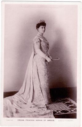 (Dorothea Ulrike Alice, 1870-1932, Princess of Prussia, daughter of Emperor Friedrich III, wife, 1889, of King Constantine I of Greece)] — Sophie Dupré Autographs