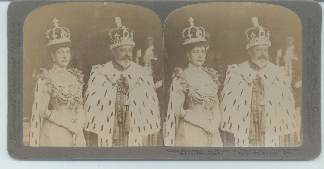 (1841-1910, King of Great Britain) & ALEXANDRA (of Denmark, 1844-1925, his Queen)] — Sophie Dupré Autographs