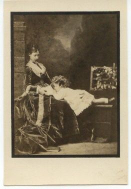 (Russian Empress, 1847-1928, wife of Tsar Alexander III, mother of Nicholas II) & her son NICHOLAS II 1868-1918, (Tsar of Russia from 1894, Assassinated after the Revolution)] — Sophie Dupré Autographs