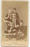 (Christian Edward, Duke of Clarence, 1864-1892, Eldest Son of Edward VII) and his siblings GEORGE (1865-1936, King of Great Britain), Princess LOUISE (Alexandra Dagmar, 1867-1931, Princess Royal, Duchess of Fife, Daughter), Princess VICTORIA (1868-1935) and Princess MAUD (1869-1938, later Queen of Norway)] — Sophie Dupré Autographs