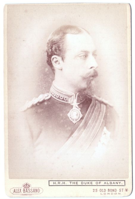 (George Albert, 1853-1884, 4th Son of Queen Victoria, Duke of Albany, a haemophiliac, died after an accident on 28th March in Cannes)] — Sophie Dupré Autographs
