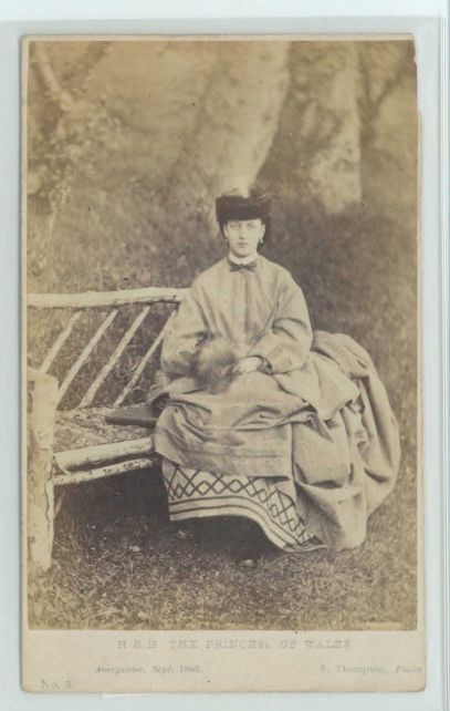 (of Denmark, 1844-1925, Queen of Edward VII)] — Sophie Dupré Autographs