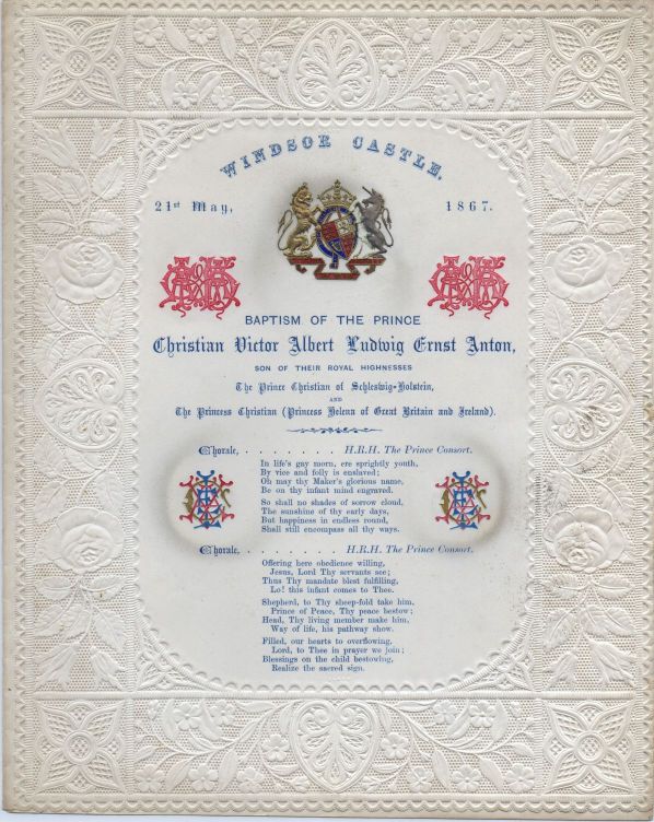 (Albert Louis Ernest Anthony, 1867-1900, Prince of Schleswig Holstein, son of Prince & Princess Christian, Killed at Pretoria)] — Sophie Dupré Autographs