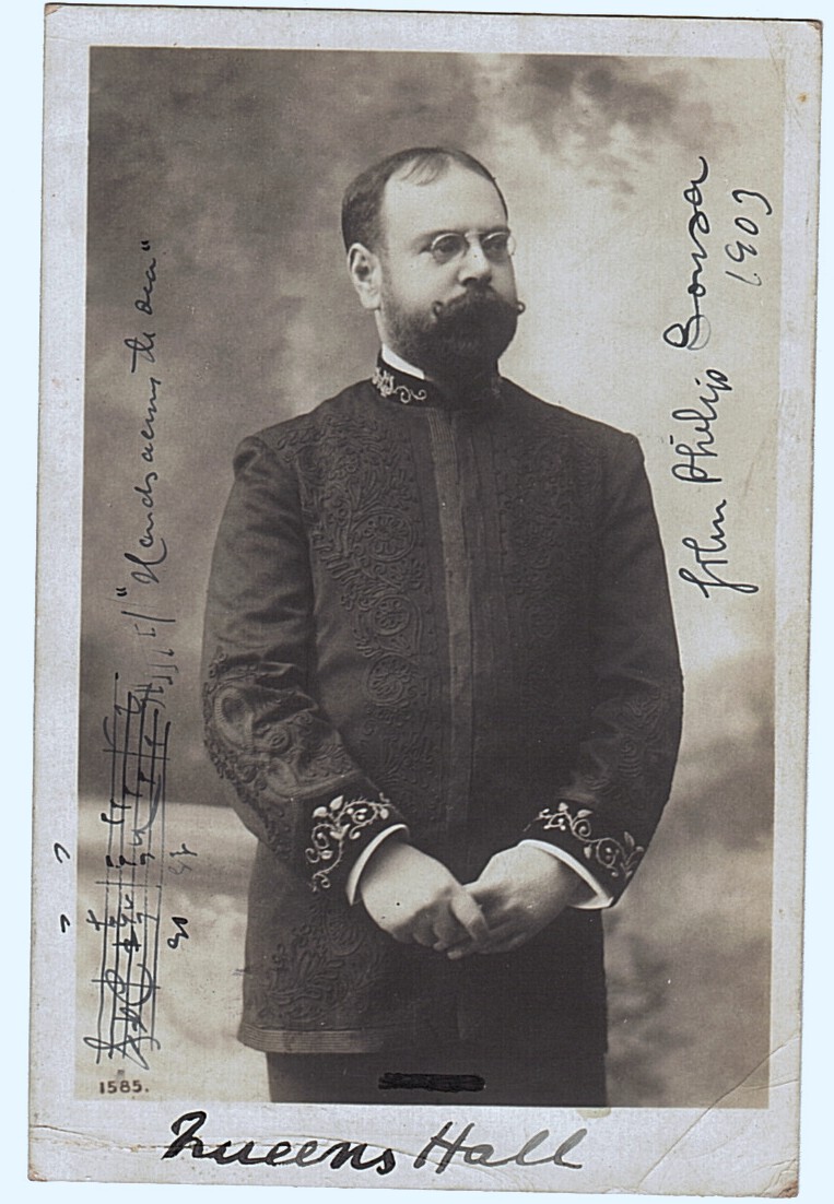 (John Philip, 1854-1932, American Composer) — Sophie Dupré Autographs