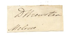 (Sir David, 1781-1868, Physicist, Inventor of the Kaleidoscope in 1816) — Sophie Dupré Autographs