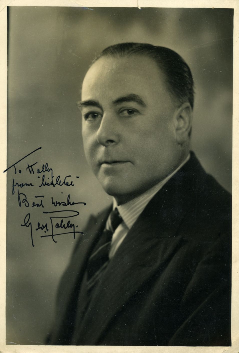 (Sir George, 1869-1954, Music Hall Comedian) — Sophie Dupré Autographs