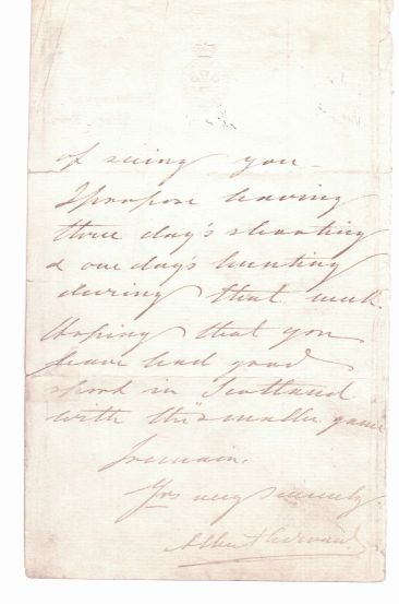 (1841-1910, King of Great Britain) — Sophie Dupré Autographs